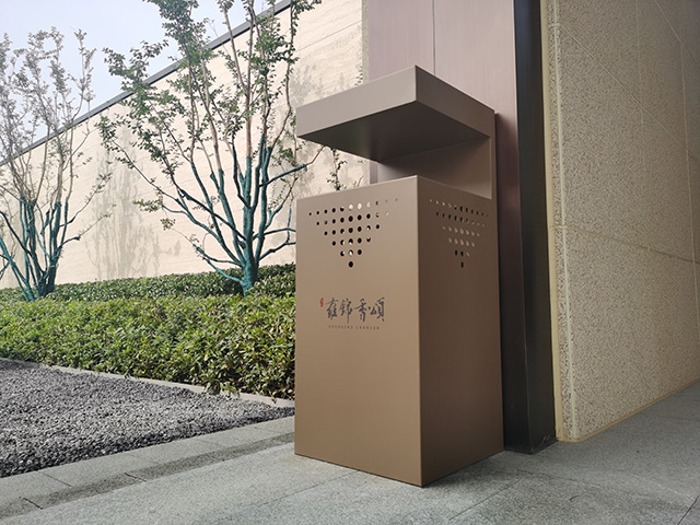 房地產售樓部戶外垃圾箱