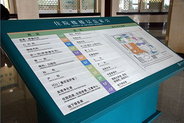 醫院標識標牌