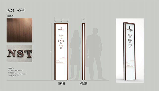 小區戶外標識系統設計方案