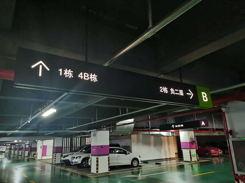 停車場導向吊牌